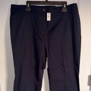 Talbots Women's Straight Leg Pants - Navy